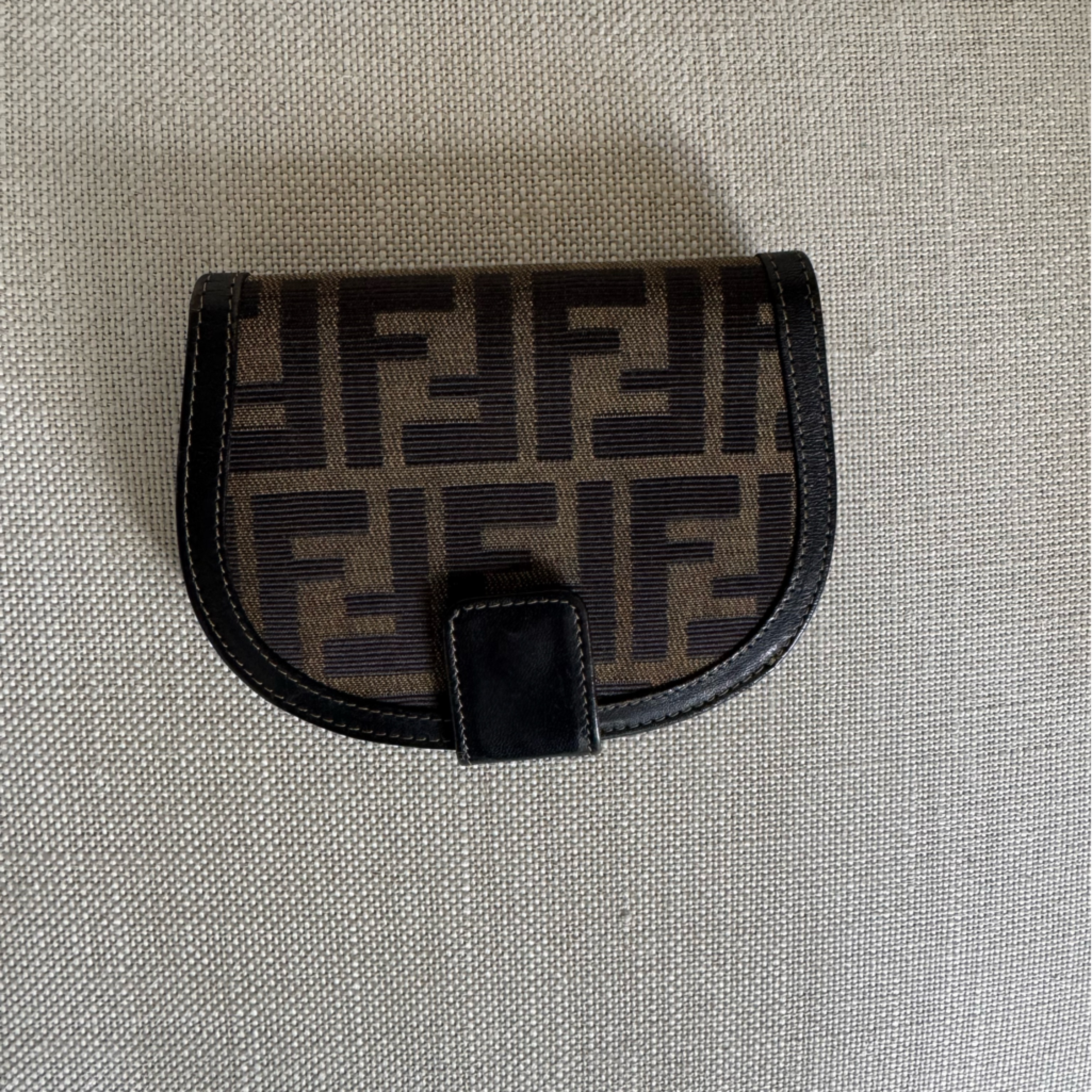 Authentic Vintage Fendi Zucca Wallet